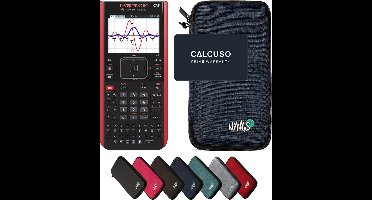 TI-Nspire CX II-T CAS incl. WYNGS Beschermhoes Blauw - Grafische Rekenmachine - Basis Pakket