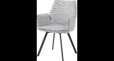 Livingfurn Eetkamerstoel Louise Grijs