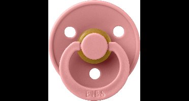 Bibs Fopspeen Latex Round 0-6mnd Dusty Pink