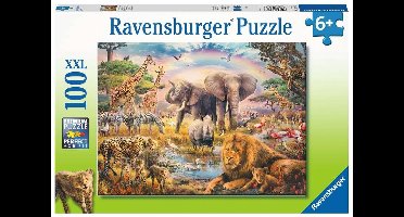 Ravensburger puzzel Afrikaanse savanne - Legpuzzel - 100 stukjes