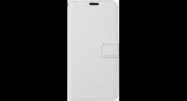 LuxeBass Boekhoesje geschikt voor Samsung Galaxy S20 - Wit gsm hoesje - telefoonhoes - telefoonhoesjes