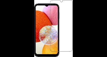 LuxeBass Screenprotector geschikt voor Samsung Galaxy A34 - Tempered Glas - glas scherm - bescherming