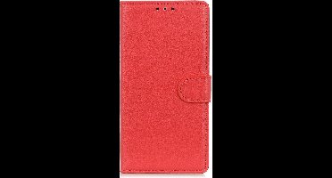 LuxeBass Telefoon Wallet Bookcase voor Samsung Galaxy A32 4G ? Portemonnee telefoonhoesje voor Bankpassen ? Hoesje voor Samsung Galaxy A32 4G ? Kunstleer ? Siliconen Houder ? Magnetische sluiten- Rood - bookcase - boekhoesje - book case - boek hoesje
