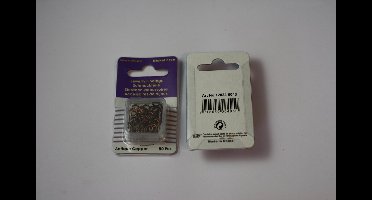 Splitring gehard Antiek Koper 6 milimeter 50 Stuks