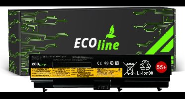 EcoLine - 42T4795 Batterij Geschikt voor de Lenovo ThinkPad T410 T420 T510 T520 W510 / 11.1V 4400mAh.