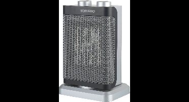 Tomado THC1502B - Keramische kachel - 24m² - 1500 watt - Oscillerend - Zwart/grijs