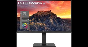 LG 27BQ65UB computer monitor 68,6 cm (27") 3840 x 2160 Pixels 4K Ultra HD LED Zwart