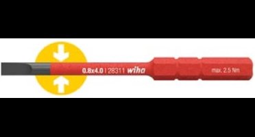 Wiha Bit slimBit electric sleufkop (41159) 3,5 mm x 75 mm