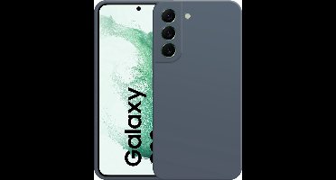 Just in Case hoesje geschikt voor Samsung Galaxy S22 Hoesje - Color Backcover - Blauw