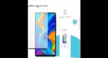Just in Case screenprotector geschikt voor Huawei P30 Lite - Screenprotector Full Cover Gehard Glas