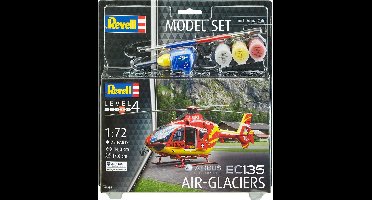 Revell Modelbouwpakket Militaire voertuigen - 64986 EC135 AIR-GLACIERS - Model Set Plastic - 1:72 - Modelbouw