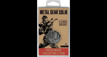 FaNaTtik Metal Gear Solid Collectable Coin Solid Snake Limited Edition Coins