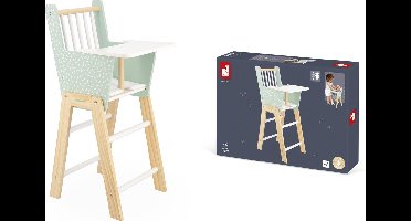 Janod Zen - Poppenstoel - Voor Poppen Tot 42 Cm - Inclusief Kussen Om Je Favoriete Pop Op Te Laten Zitten - Geschikt Vanaf 3 Jaar