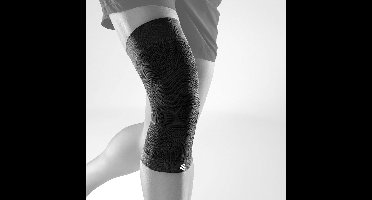 Bauerfeind Sports Compression Knee Support, Zwart, L - 1 Stuk