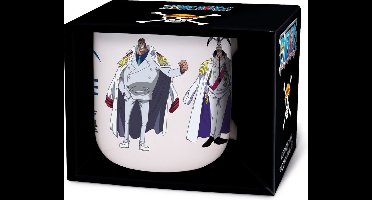 Stor Young Adult - One Piece - Keramische ontbijtmok in geschenkverpakking Marine Ford - 400 ML