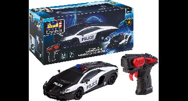 Revell RC voertuig Auto - 24664 RC Scale Car Lamborghini Aventador Coupe Police RC Model Kant en Klaar - 1:24 Bestuurbare Auto