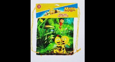 Maya De Bij - Gymtas - Groen - One Size 35x26cm