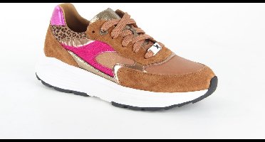Dames Veterschoenen Xsensible Ponte Vecchio Limited Cognac - Maat 38