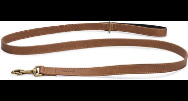 Beeztees Balacron Ax - Hondenriem - Kunstleer - Bruin - 180x2 cm