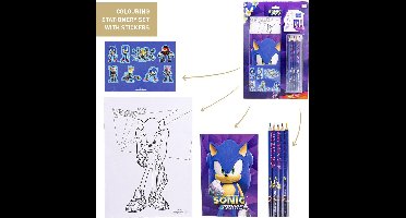 Sonic Prime Tekenen Tekenset Kleuren - 16 Pieces