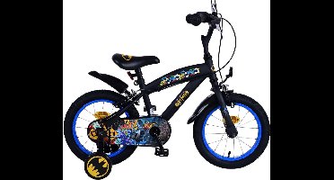 Batman Kinderfiets - Jongens - 14 inch - Zwart - Twee handremmen