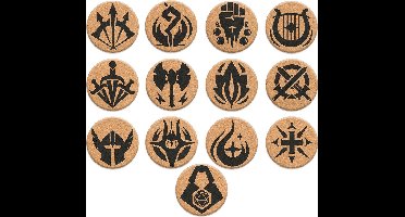 RPG Class Coasters