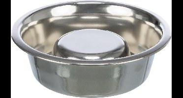 Trixie Voerbak Hond Slow Feeding Rvs