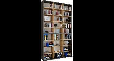 VCM Houten CD DVD plank Boekenkast Medialijst Kamerscherm Decoratieve plank Megosa XL Houten CD DVD plank Boekenkast Medialijst Kamerscherm Decoratieve plank Megosa XL