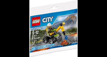 LEGO 30350 Vulkaan Drilboor (Polybag)