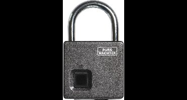Burg Wächter Scan & Lock 610/53 SB Hangslot 53 mm Vingerafdrukslot