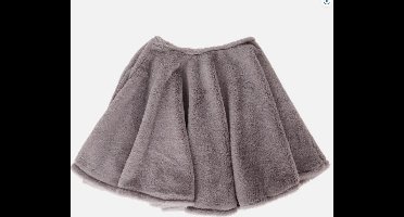 Kerstboomrok grijs - kerstboom kleed - 100 CM - imitatiebont - hoogwaardige kwaliteit