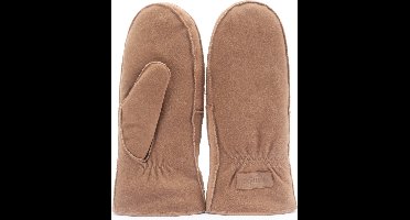 Warmbat Dames Wanten Goat Suéde - Cognac - Maat L