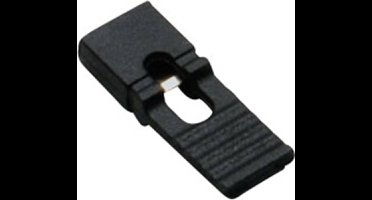 TRU COMPONENTS TC-2521030 Kortsluitingsbrug Rastermaat: 2.54 mm Aantal polen per rij:2 Inhoud: 100 stuk(s)