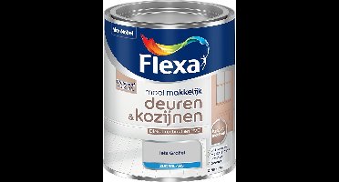 Flexa - Mooi Makkelijk Deuren & Kozijnen Zijdeglans - Iets Grafiet - Mengverf - 0.75 L