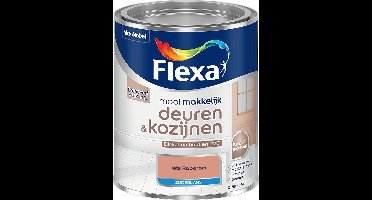 Flexa - Mooi Makkelijk Deuren & Kozijnen Zijdeglans - Iets Rabarber - Mengverf - 0.75 L