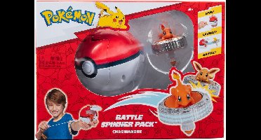 Pokémon - Battle Spinner Game - Charmander & Poké Ball
