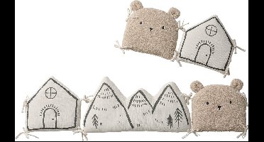 Vertbaudet Bedbumper Hygge - boxrand - kussen