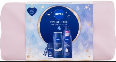 Nivea Creme Care Gift Set met Toilettas