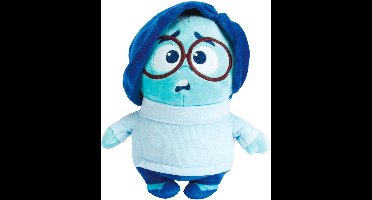 Disney Pixar Inside Out Sadness Zachte Pluche Knuffel 25 cm - Blauw