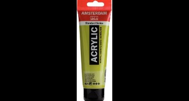 Talens acrylverf Amsterdam licht olijfgroen 3 stuks