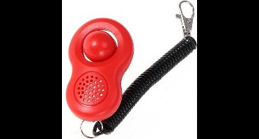 New Age Devi - Clicker - training voor huisdieren - Polsband elastische Clicker - Zwart