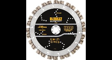 DeWalt Elite Series - Diamantschijf Segment - 230mm - Beton en Baksteen