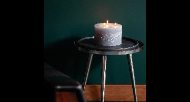 Bolsius Stompkaars Rustiek 3 Lonten Soft Pearl - 9 cm / ø 14 cm