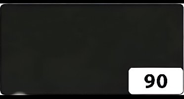 Folia vliegerpapier knutselrol 20 stuks - 70x100 cm - zwart papier.