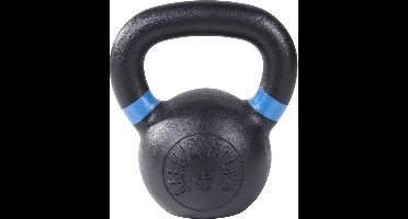 Gorilla Sports Kettlebell - 16 kg - Gietijzer - Olympisch - Zwart
