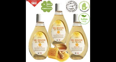 Sulfaatvrije douchegel | 3x300ml | Honing | Le Sérail | Franse Marseillezeep Ambacht