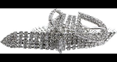 GUESS Riem Lua Not Adjustable Belt W85 Silver Zilverkleurig