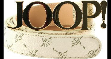 JOOP! Riem 3,0 CM Women's Logo Belt W75 Cream White Crème