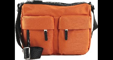 MANDARINA DUCK Schoudertas Hunter Crossover Marmalade & Black Oranje
