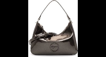 Tamaris Handtas Schoudertas Cilla Pouch Darksilver Grijs